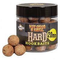 Тонущие насадочные бойлы Hot Crab & Krill Hard Hookbaits 20mm Pot - DY1585