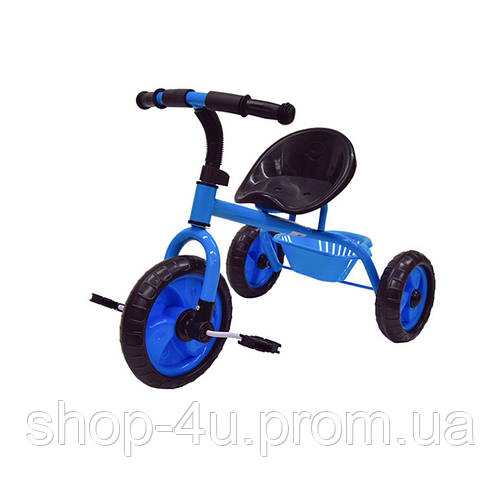 Купить Детский Велосипед трехколесный TR2101 колеса 10, 8 дюймов (Синий ...