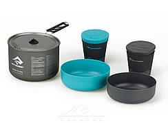 Набір посуду Alpha Cookset 2.1 від Sea To Summit, Pacific Blue/Grey (STS AKI5004-03122103)