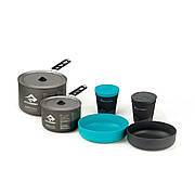 Набір посуду Alpha Cookset 2.2 від Sea To Summit, Pacific Blue/Grey (STS AKI5004-03122104)