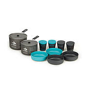 Набір посуду Alpha Cookset 4.2 від Sea To Summit, Pacific Blue/Grey (STS AKI5004-03122105)