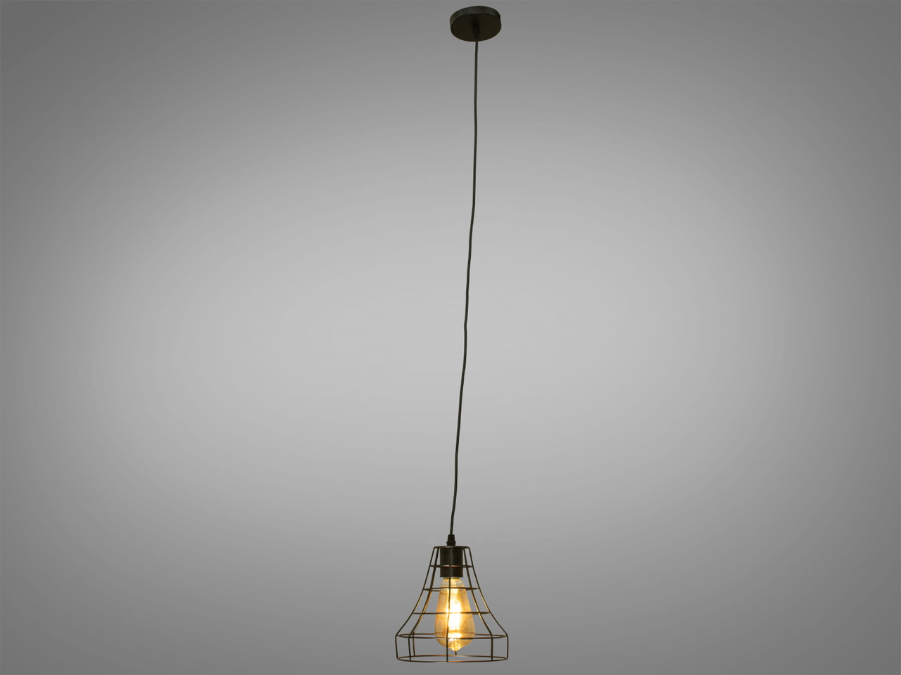 Одинарний світильник-підвіс у столовому стилі Loft, на 1 лампу A1108-1-LS