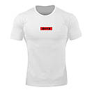 Спортивна чоловіча футболка від бренду BUTZ білого кольору, фото 3