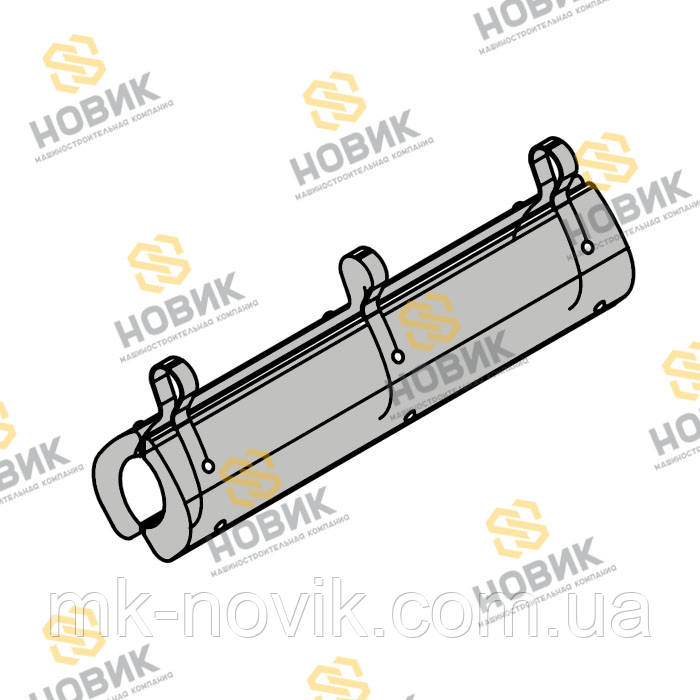 00170179 Обмежувач глибини срібло - 350 мм, фото 1