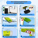 Водний Бластер на Акумуляторі Електричний Водяний Пістолет з Автоматичним Насосом Для Дітей та Дорослих Superior Зелений, фото 6