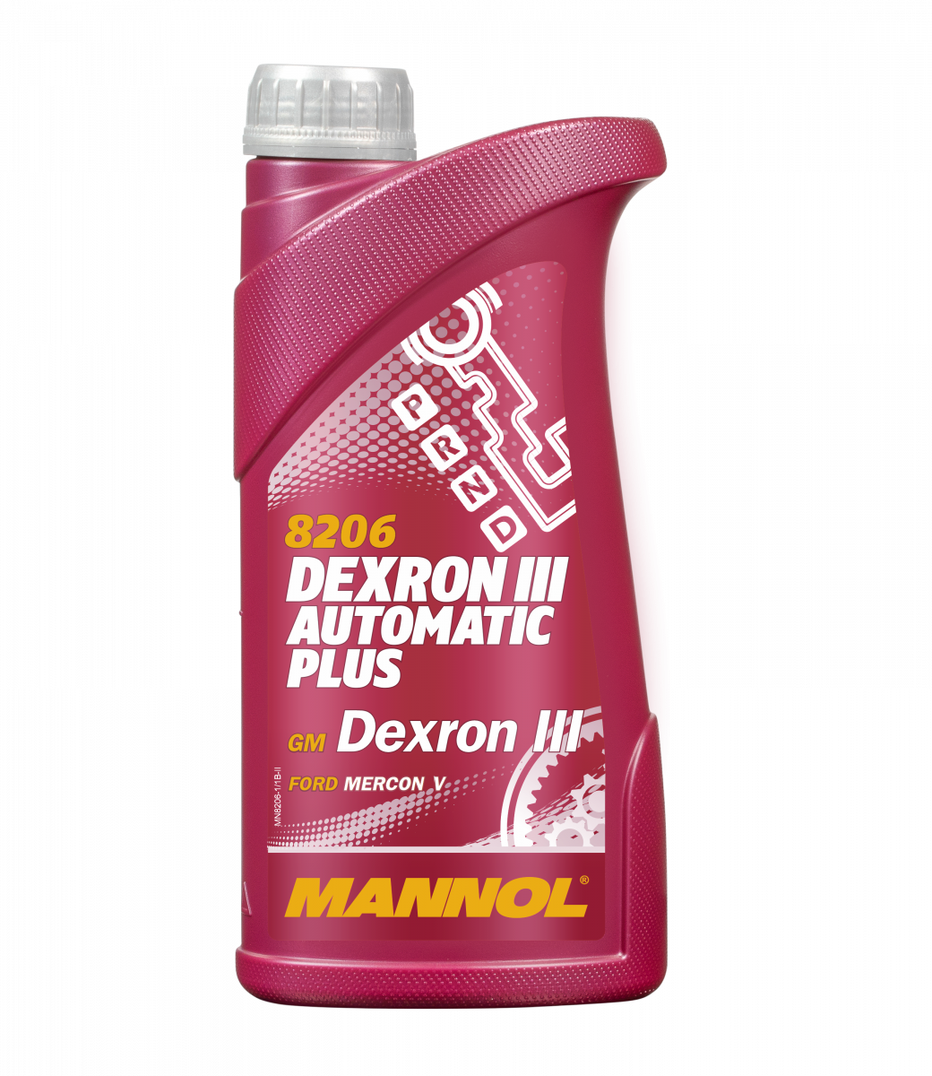 Синтетична трансмісійна олива (ATF) MANNOL Dexron III Plus Automatic 8206 1л