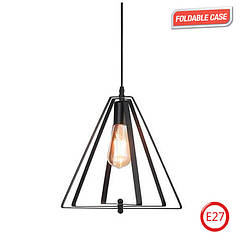 Світильник підвісний MAXWELL Е27 чорний