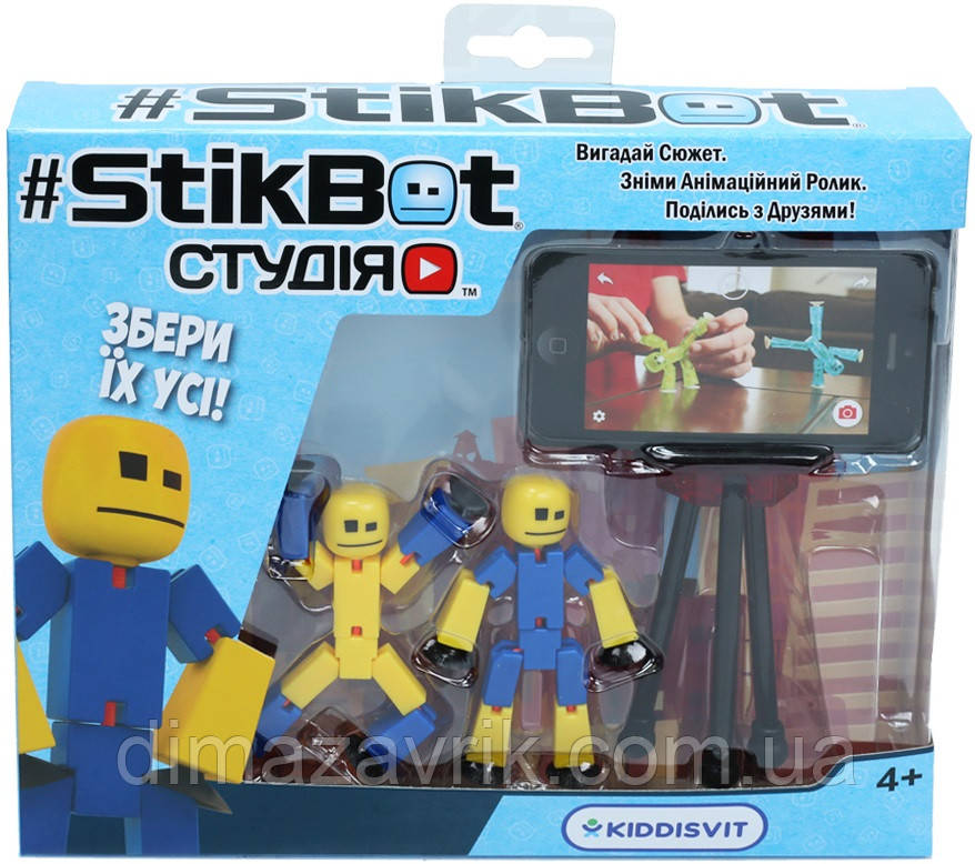 Ігровий набір для анімаційної творчості Stikbot Фігурка Стикбот Лицар