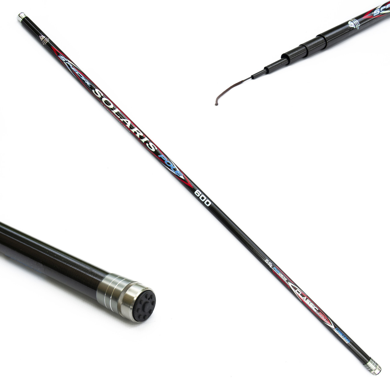 Вудлище махове SOLARIS Classic PRO Pole 20-50g 5m карбон