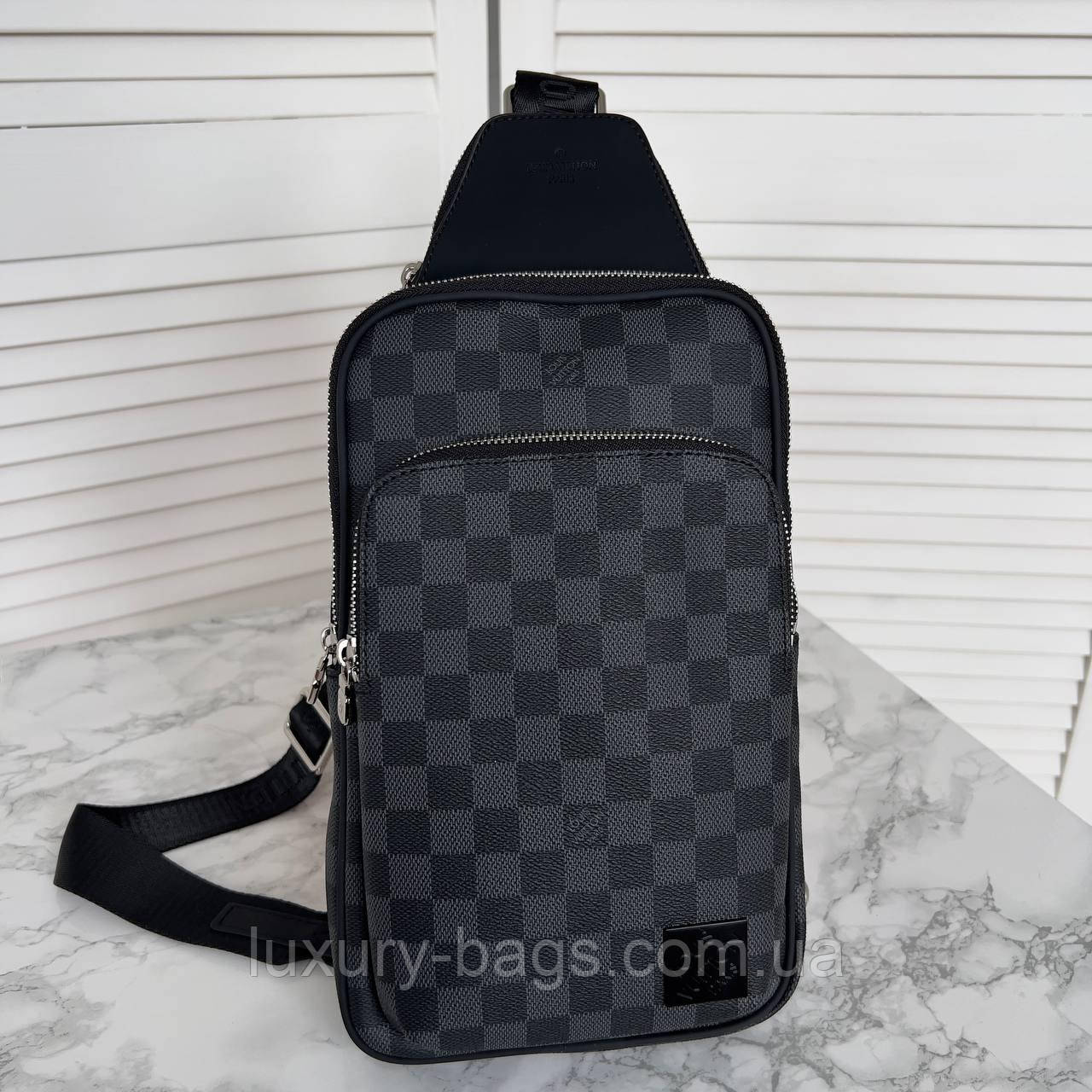 Чоловіча стильна сумка-слінг Louis Vuitton Avenue