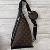 Сумка-слінг для чоловіків Louis Vuitton Duo, фото 5