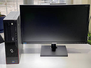 ПК+Монітор Fujitsu Esprimo E700 SFF/ i3-2100/ 16GB RAM/ 480GB SSD/ HD 2000+Samsung S24E650PL 24" 1920x1080, фото 3