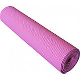 Килимок для йоги та фітнесу Power System PS-4014 Fitness-Yoga Mat Pink, фото 2