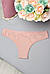 Труси жіночі бавовняні рожевого кольору 158924S, фото 2