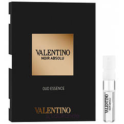 Valentino — Valentino Noir Absolu Oud Essence (2018) — Парфумована вода 1,5 мл (пробник) — Рідкий аромат