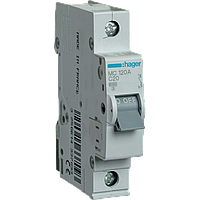 Автоматичний вимикач Hager In=20А «C» 6kA MC120A