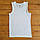 Майка для хлопчика, зріст 140-146 (10-11 років), колір білий, фото 2
