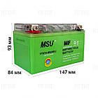 Акумулятор 12V 7Ah MSU YTX7A-BS (GEL) 2025 рік, фото 4