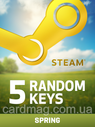 Spring Random 5 Keys для ПК (Ключ активації Steam) регіон Весь світ