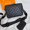 Сумка-месенджер для чоловіків Louis Vuitton Duo, фото 4