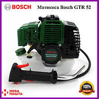 Мотокоса Bosch GTR 52 (5.2 кВт, 2х тактный). Бензокоса Бош, кусторез, триммер