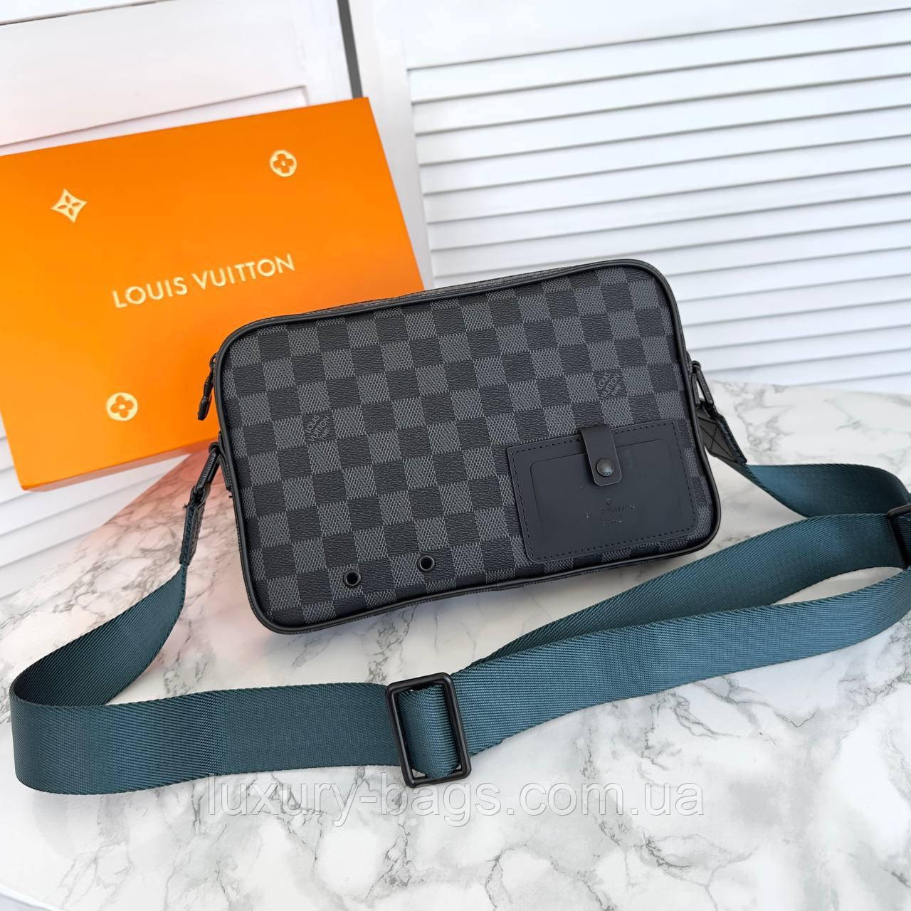 Чоловічий месенджер Louis Vuitton Alpha (люкс якість)
