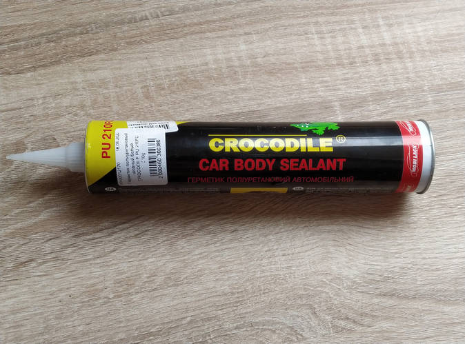 Купить Герметик полиуретановый шовный белый CROCODILE PU 210FC 310g ...