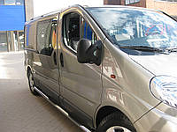 Боковые подножки Opel Vivaro 2001-2014+ d70 длинная база L2