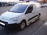 Боковые пороги трубы на d70 на Citroen Berlingo 1998-2008+