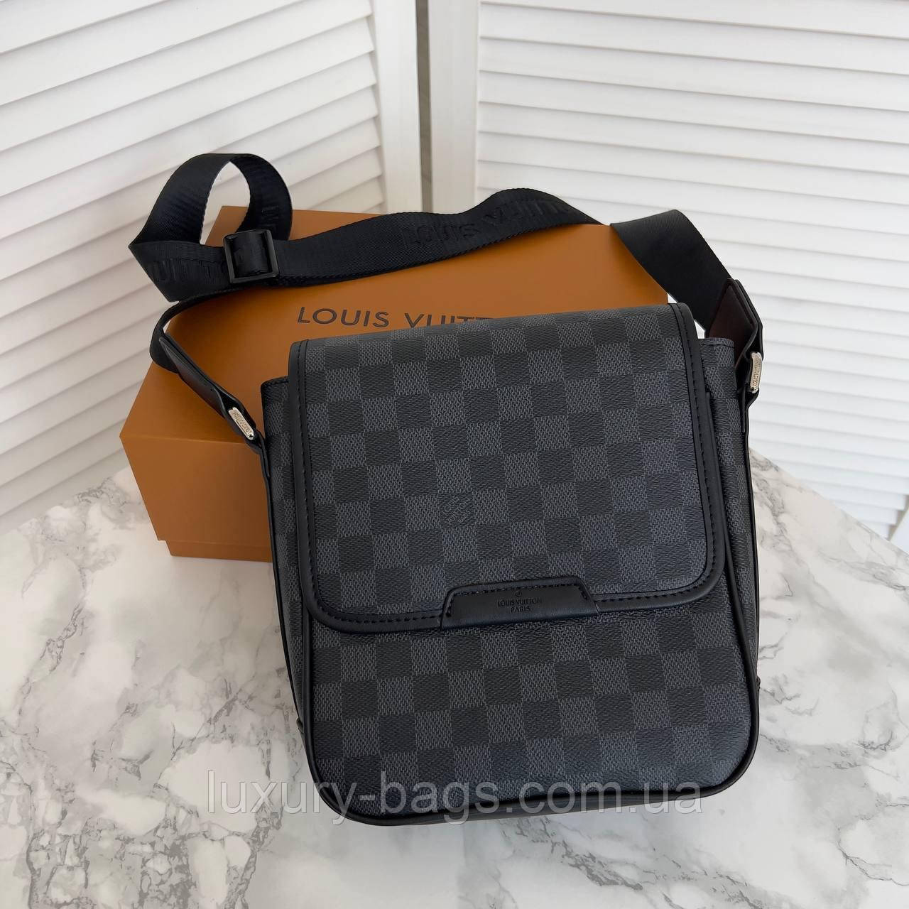 Чоловіча стильна сумка Louis Vuitton (люкс якість)