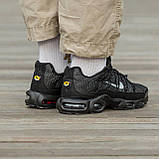 Чоловічі кросівки Nike Air Max TN Plus Lace Toggle Black Reflective, фото 5