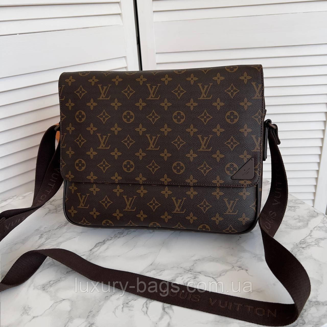 Чоловіча містка сумка Louis Vuitton (люкс якість)