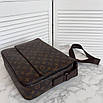 Чоловіча містка сумка Louis Vuitton (люкс якість), фото 5