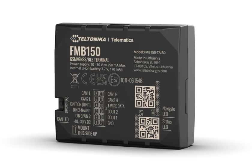 Супутникова система стеження GPS трекер Teltonika FMB150