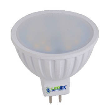 Лампа світлодіодна Ledex 5W G5.3 3000K 220V MR16 475Lm АКЦІЯ (без гарантії)