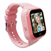 Дитячий розумний смарт годинник телефон з GPS LT36 Pink рожеві