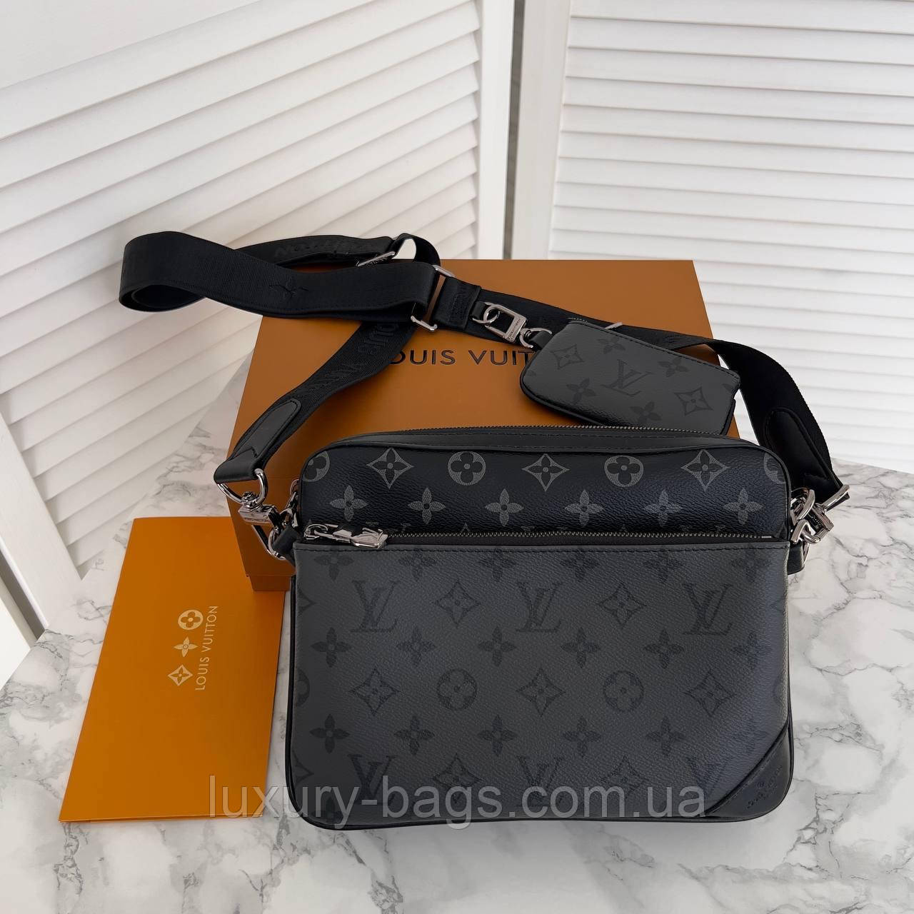 Чоловіча крута сумка Louis Vuitton (люкс якість)