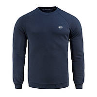 Толстовка тактическая хлопковая M-Tac Cotton Sweatshirt Dark Navy Blue