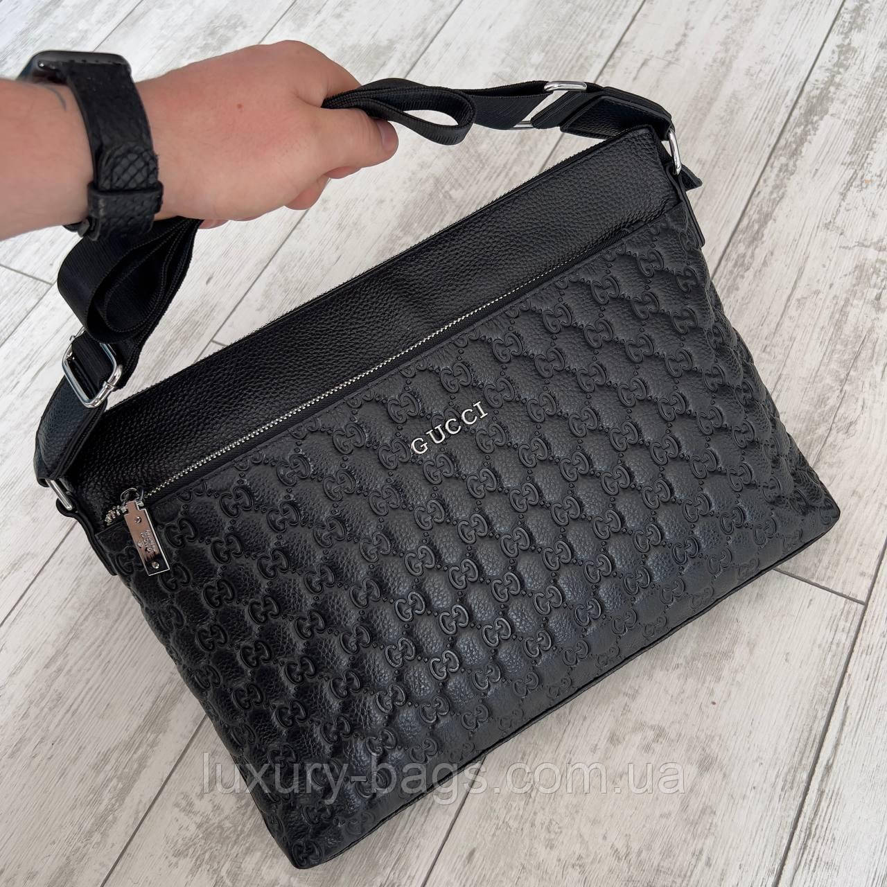 Брендова крута сумка Gucci формату А4