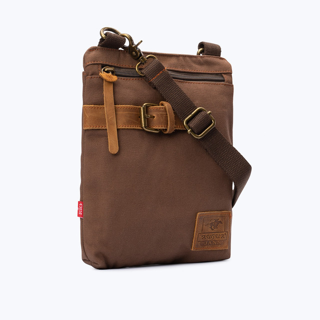 Фото сумка чоловіча Augur через плече коричнева