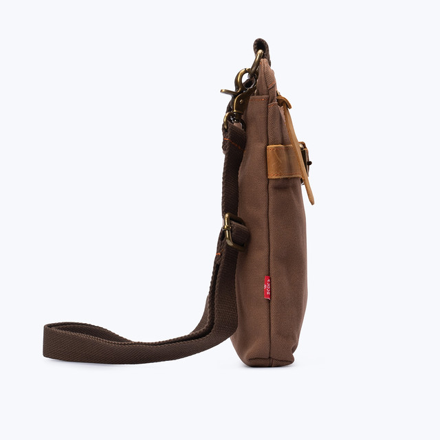Фото сумка чоловіча Augur через плече коричнева