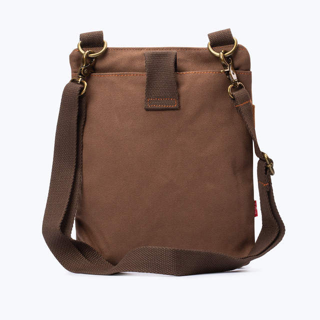 Фото сумка чоловіча Augur через плече коричнева