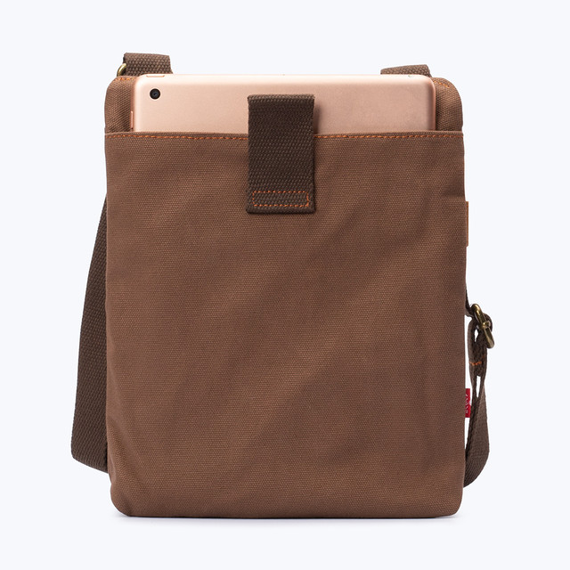 Фото сумка чоловіча Augur через плече коричнева