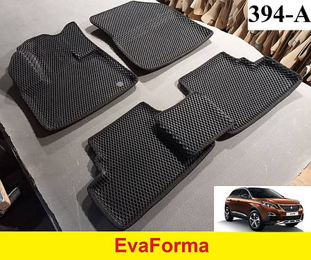 3D килимки EvaForma на Peugeot 3008 '16-24, 3D килимки EVA, фото 1
