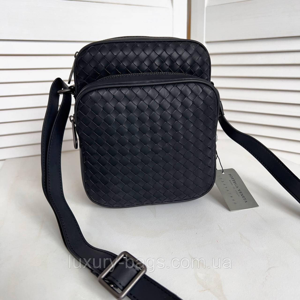 Чоловіча сумка через плече Bottega Veneta (люкс якість)