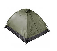 Палатка двухместная Mil-Tec Iglu Standard Оливковая