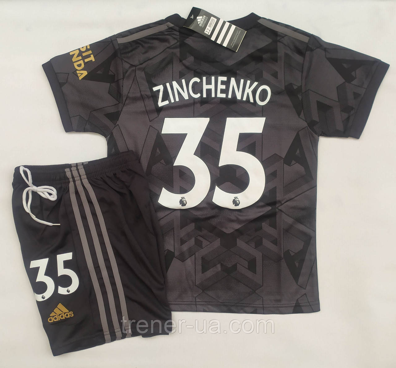 Футбольна форма дитяча в стилі Adidas/форма Zinchenko Arsenal/Зінченко в Арсеналі