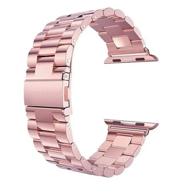 Ремінець для Apple Watch Steel Band Stainless Pink • 38/40/41mm.