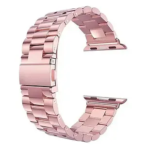 Ремінець для Apple Watch Steel Band Stainless Pink • 38/40/41mm.