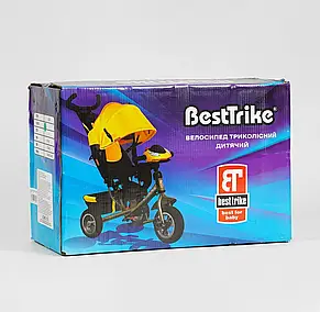 Велосипед триколісний дитячий Best Trike 6588-32-366 (звук, світло, колеса піна), фото 4